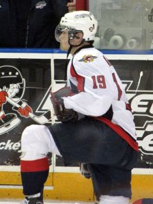 Vancouver Canucks forward Zack Kassian fought 13 times during the 2008-09 season as a member of the Winsor Spitfires. (Image courtesy WikiCommons)